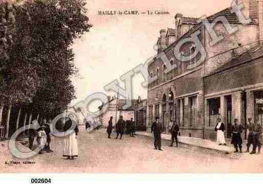 Ville de MAILLYLECAMP, carte postale ancienne