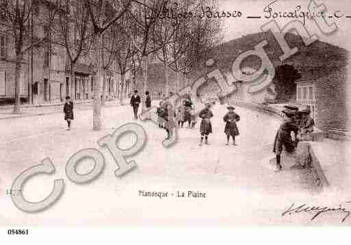 Ville de MANOSQUE, carte postale ancienne