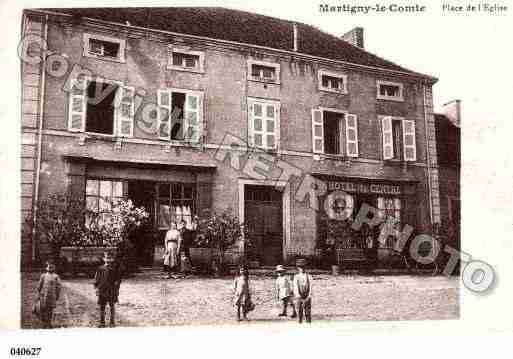 Ville de MARTIGNYLECOMTE, carte postale ancienne