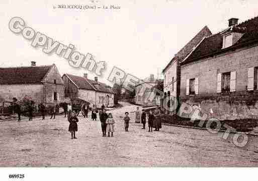 Ville de MELICOCQ, carte postale ancienne