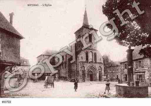 Ville de MEYMAC, carte postale ancienne