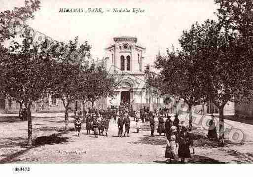 Ville de MIRAMAS, carte postale ancienne