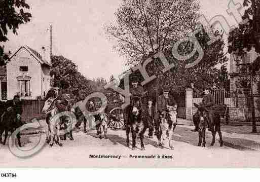 Ville de MONTMORENCY, carte postale ancienne