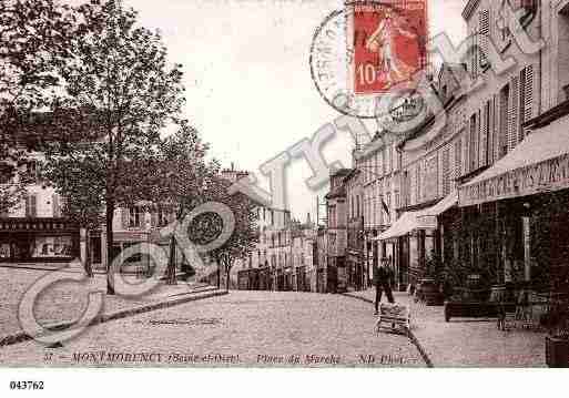 Ville de MONTMORENCY, carte postale ancienne