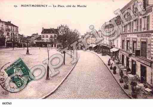 Ville de MONTMORENCY, carte postale ancienne