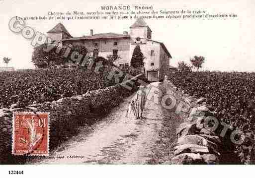 Ville de MORANCE, carte postale ancienne