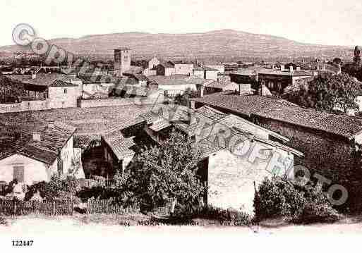 Ville de MORANCE, carte postale ancienne