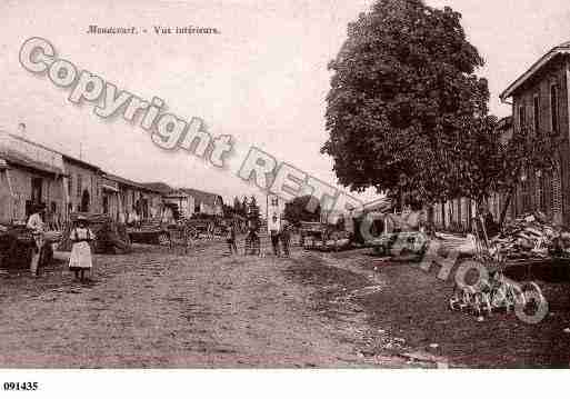 Ville de MOUACOURT, carte postale ancienne