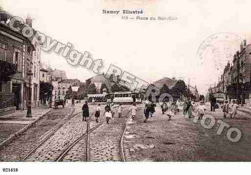 Ville de NANCY, carte postale ancienne