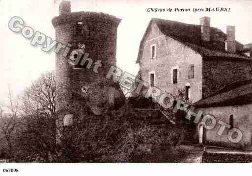 Ville de PARLAN, carte postale ancienne