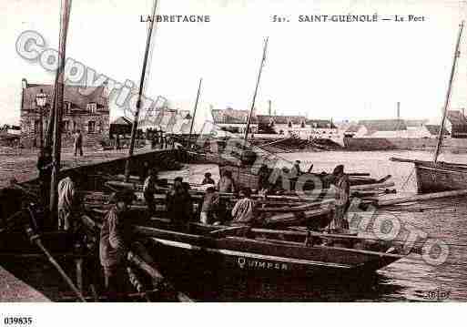 Ville de PENMARCH, carte postale ancienne