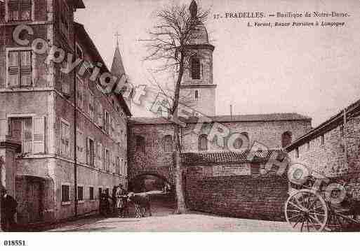 Ville de PRADELLES, carte postale ancienne Ville de PRADELLES, carte postale ancienne