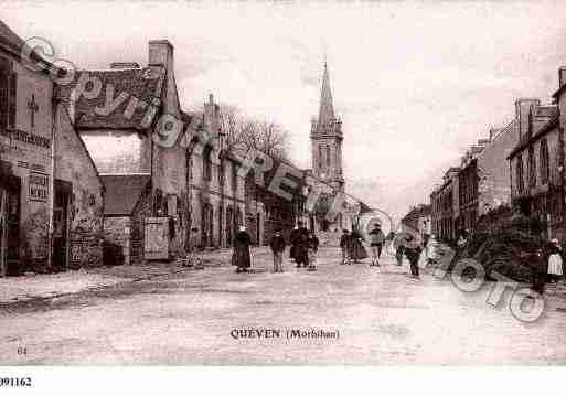Ville de QUEVEN, carte postale ancienne Ville de QUEVEN, carte postale ancienne