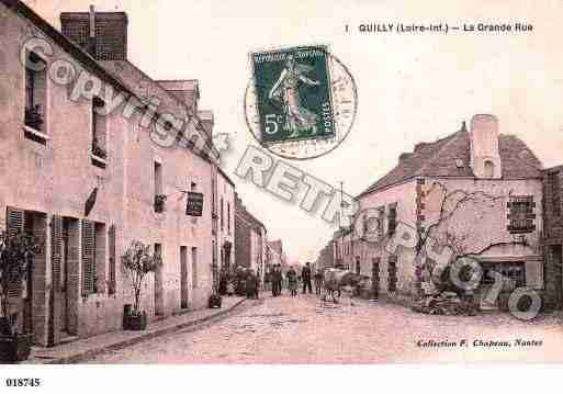 Ville de QUILLY, carte postale ancienne