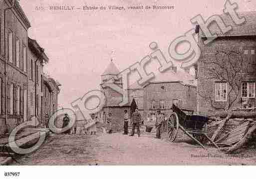 Ville de REMILLYAILLICOURT, carte postale ancienne