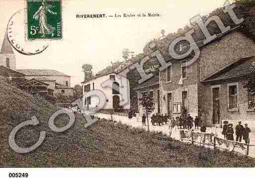 Ville de RIVERENERT, carte postale ancienne