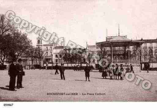 Ville de ROCHEFORT, carte postale ancienne