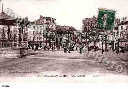 Ville de ROCHEFORT, carte postale ancienne