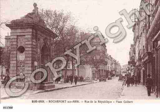 Ville de ROCHEFORT, carte postale ancienne