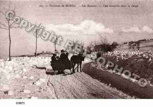 Ville de ROUSSES(LES), carte postale ancienne