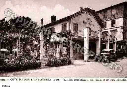 Ville de SAINTAYGULF, carte postale ancienne