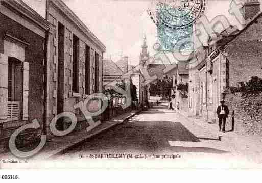 Ville de SAINTBARTHELEMYD'ANJOU, carte postale ancienne