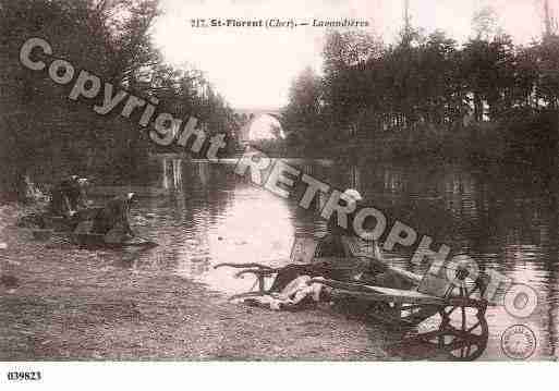 Ville de SAINTFLORENTSURCHER, carte postale ancienne