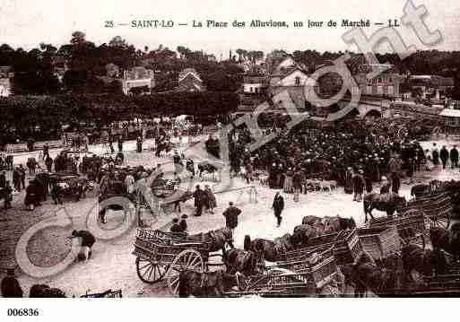 Ville de SAINTLO, carte postale ancienne