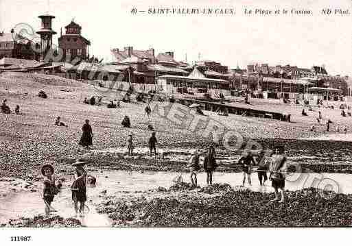 Ville de SAINTVALERYENCAUX, carte postale ancienne