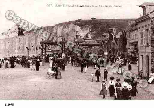 Ville de SAINTVALERYENCAUX, carte postale ancienne