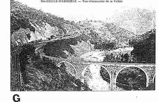 Ville de SAINTECECILED'ANDORGE, carte postale ancienne