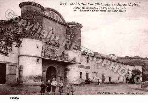 Ville de SAINTECROIXENJAREZ, carte postale ancienne