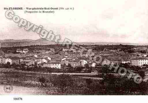 Ville de SAINTEFLORINE, carte postale ancienne