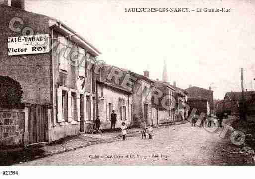 Ville de SAULXURESLESNANCY, carte postale ancienne Ville de SAULXURESLESNANCY, carte postale ancienne