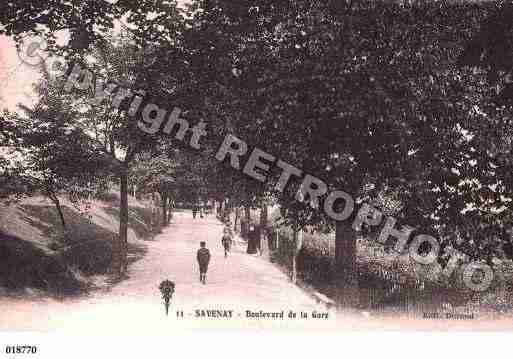 Ville de SAVENAY, carte postale ancienne