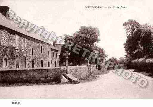 Ville de SOTTEVAST, carte postale ancienne Ville de SOTTEVAST, carte postale ancienne