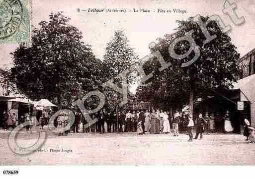 Ville de THOUR(LE), carte postale ancienne