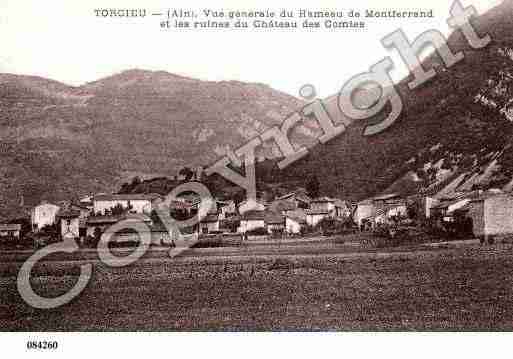 Ville de TORCIEU, carte postale ancienne