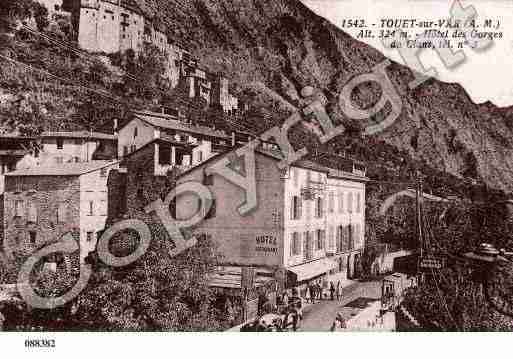 Ville de TOUETSURVAR, carte postale ancienne