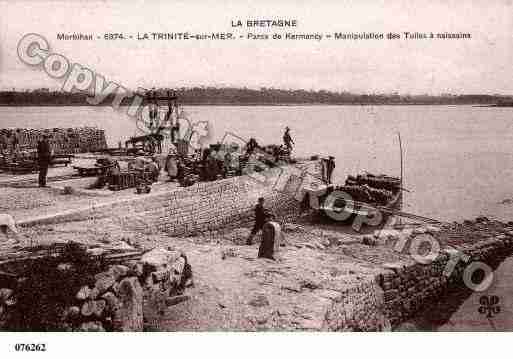 Ville de TRINITESURMER(LA), carte postale ancienne Ville de TRINITESURMER(LA), carte postale ancienne