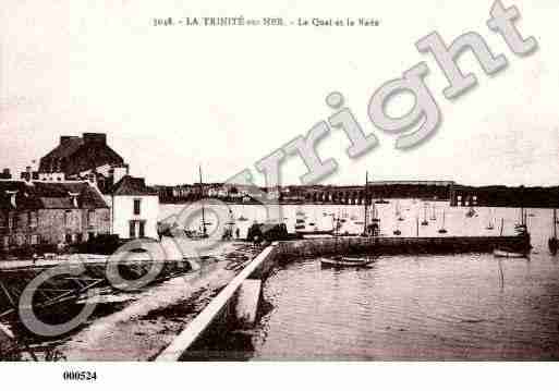 Ville de TRINITESURMER(LA), carte postale ancienne