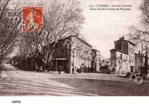 Ville de VALREAS, carte postale ancienne