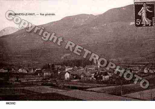 Ville de VAULNAVEYSLEHAUT, carte postale ancienne