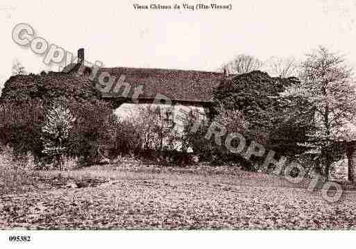 Ville de VICQSURBREUILH, carte postale ancienne