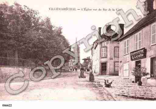 Ville de VILLEMARECHAL, carte postale ancienne