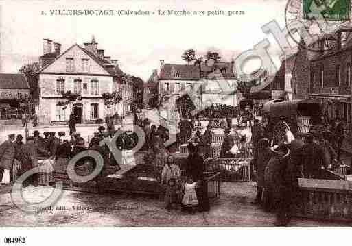 Ville de VILLERSBOCAGE, carte postale ancienne