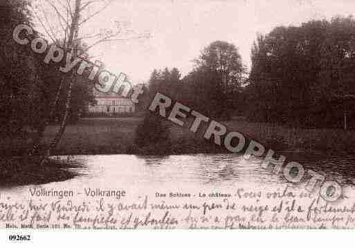 Ville de VOLKRANGE, carte postale ancienne