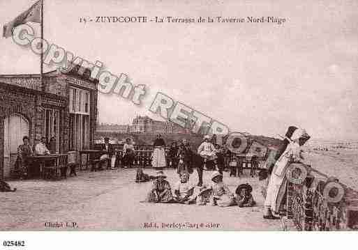 Ville de ZUYDCOOTE, carte postale ancienne