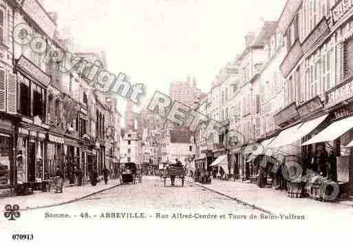 Ville de ABBEVILLE, carte postale ancienne