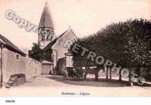 Ville de ACHERES, carte postale ancienne